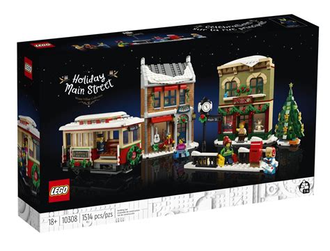 lego winter village 2022|10308 Holiday Main Street unveiled as LEGOs 2022。